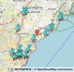 Mappa Via Glauco, 95126 Catania CT, Italia (2.8405)