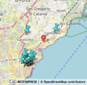 Mappa Via Glauco, 95126 Catania CT, Italia (2.64)