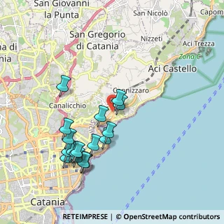 Mappa Via Battello, 95126 Catania CT, Italia (2.21529)