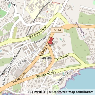 Mappa Via Antonino Caruso, 6, 95126 Catania, Catania (Sicilia)