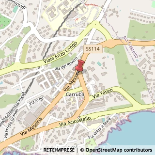 Mappa Via Messina, 810, 95126 Catania, Catania (Sicilia)