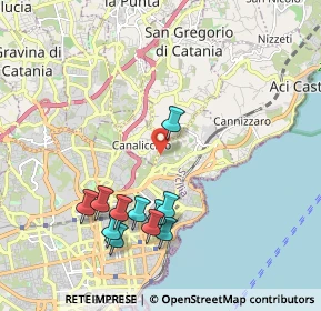 Mappa Strada Sgroppillo, 95126 Catania CT, Italia (2.32727)