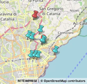 Mappa Strada Sgroppillo, 95126 Catania CT, Italia (1.58)