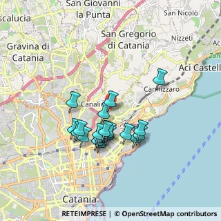Mappa Strada Sgroppillo, 95126 Catania CT, Italia (1.695)