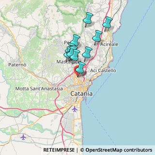 Mappa Via Romano, 95125 Catania CT, Italia (6.11833)