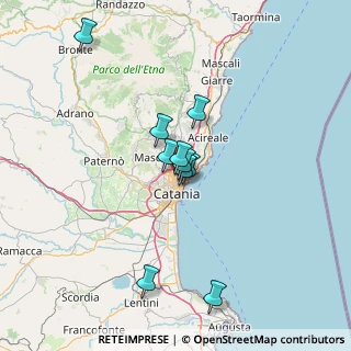 Mappa Via Puglia, 95125 Catania CT, Italia (16.154545454545)
