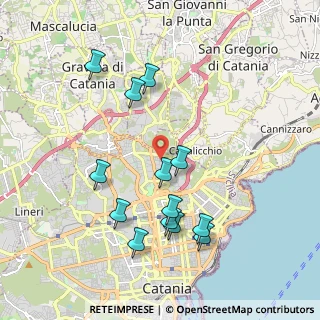 Mappa Via Puglia, 95125 Catania CT, Italia (2.2461538461538)