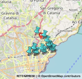 Mappa Via Diodoro Siculo, 95030 Tremestieri etneo CT, Italia (1.52056)