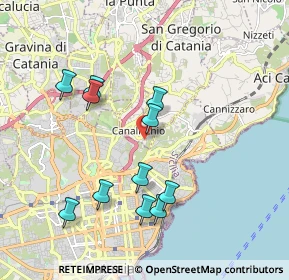 Mappa Via Diodoro Siculo, 95030 Tremestieri etneo CT, Italia (2.08727)