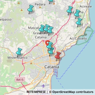 Mappa Via del Bosco, 95125 Catania CT, Italia (5.04)