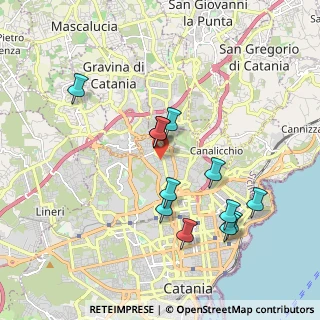 Mappa Via del Bosco, 95125 Catania CT, Italia (2.09583)
