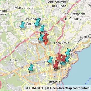 Mappa Via del Bosco, 95125 Catania CT, Italia (2.32438)