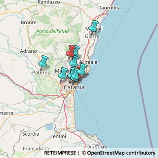 Mappa Via Della Primula, 95126 Catania CT, Italia (8.54455)