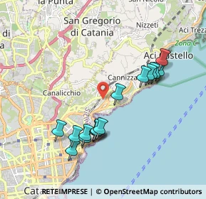 Mappa Via Della Primula, 95126 Catania CT, Italia (2.08563)