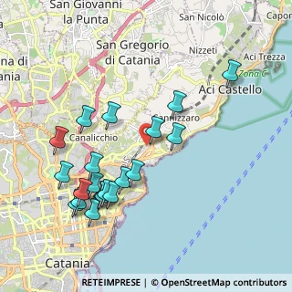 Mappa Via Della Primula, 95126 Catania CT, Italia (2.355)