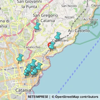 Mappa Via Della Primula, 95126 Catania CT, Italia (2.57182)