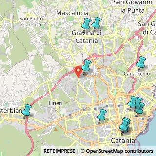 Mappa Via Galermo, 95045 Misterbianco CT, Italia (3.59583)