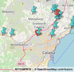 Mappa Via Galermo, 95045 Misterbianco CT, Italia (6.06)