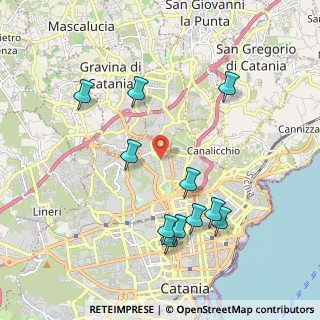 Mappa Via San Gregorio, 95125 Catania CT, Italia (2.35)