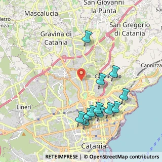 Mappa Via San Gregorio, 95125 Catania CT, Italia (2.44)