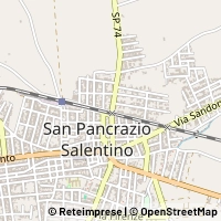 Kartta San Pancrazio Salentino