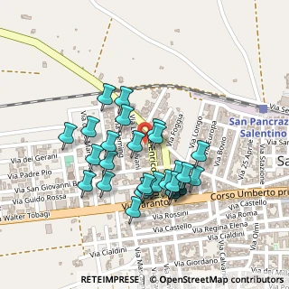 Mappa Via Enrico Fermi, 72026 San Pancrazio Salentino BR, Italia (0.2069)