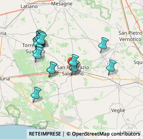 Mappa Via Risorgimento, 72026 San Pancrazio Salentino BR, Italia (7.72053)
