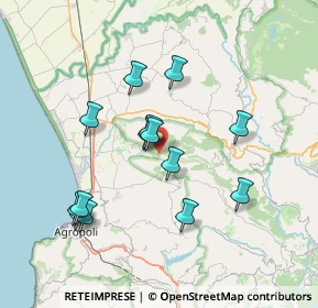 Mappa Via Nocito, 84047 Capaccio SA, Italia (7.42786)