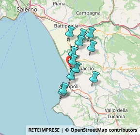 Mappa Via Tavernelle, 84047 Capaccio SA, Italia (9.62)