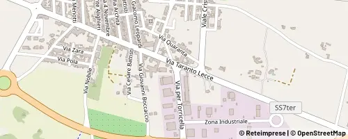 Mappa Fragagnano