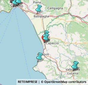 Mappa VIA CARLO ALBERTO DALLA CHIESA SN CONDOMINIO ROSA A, 84047 Capaccio SA, Italia (25.94)