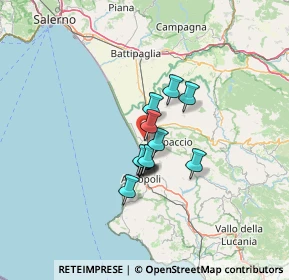 Mappa VIA CARLO ALBERTO DALLA CHIESA SN CONDOMINIO ROSA A, 84047 Capaccio SA, Italia (8.63667)