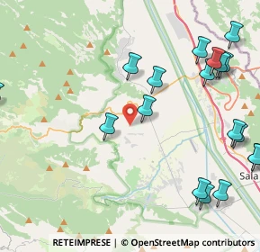 Mappa VIA PETROSA, 84030 San Rufo SA, Italia (6.3175)