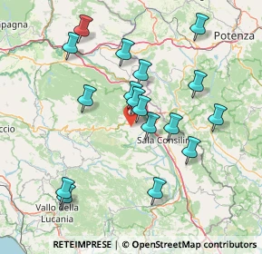 Mappa VIA PETROSA, 84030 San Rufo SA, Italia (15.90588)