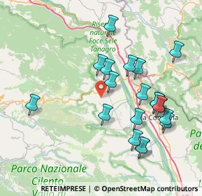 Mappa VIA PETROSA, 84030 San Rufo SA, Italia (8.4835)