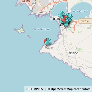 Mappa Via Baldassarre Ernesto, 74122 Taranto TA, Italia (5.22462)