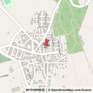 Mappa Via G.Marconi, 35, 74020 Faggiano, Taranto (Puglia)