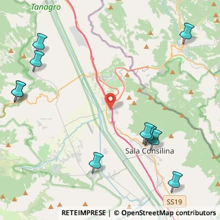 Mappa Via Mezzaniello - AREA PIP, 84030 Atena lucana SA, Italia (6.49182)
