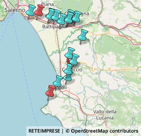Mappa Via Rodigliano, 84047 Capaccio SA, Italia (16.99235)