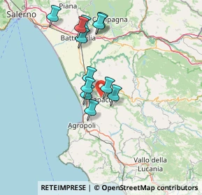 Mappa Via Rodigliano, 84047 Capaccio SA, Italia (13.6175)
