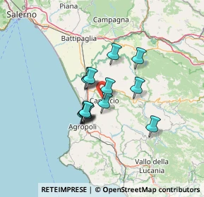 Mappa Via Rodigliano, 84047 Capaccio SA, Italia (9.62)
