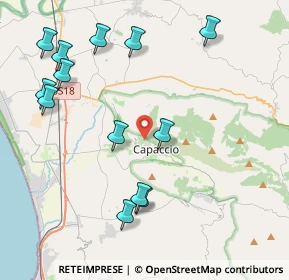 Mappa Via Rodigliano, 84047 Capaccio SA, Italia (5.09769)