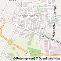 Mapa Fragagnano