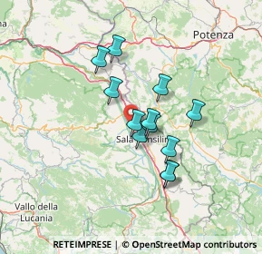 Mappa Contrada, 84036 Sala Consilina SA, Italia (11.11417)