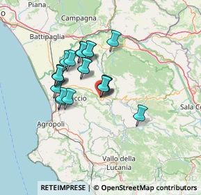 Mappa Piazzale della Civiltà, 84069 Roccadaspide SA, Italia (11.7295)