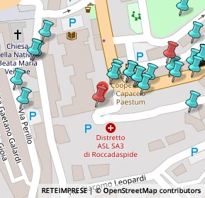 Mappa Piazzale della Civiltà, 84069 Roccadaspide SA, Italia (0.07241)