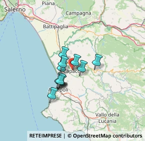 Mappa Via Cupone, 84047 Capaccio SA, Italia (8.93833)