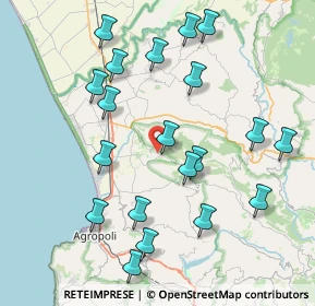 Mappa Piazza Dottor Pasquale Vaudano, 84047 Capaccio SA, Italia (9.2355)