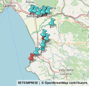 Mappa Piazza Dottor Pasquale Vaudano, 84047 Capaccio SA, Italia (15.52467)