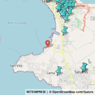 Mappa Via Capodoglio, 74122 Taranto TA, Italia (3.7705)